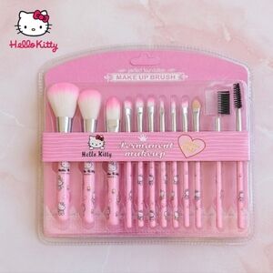Hello Kitty 12pc Make-Up Brush Set